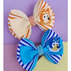 LAÇOS DA BLUEY ou BINGO ACESSORIO DE CABELO PRESILHA DISNEY