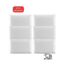 Fronhas Kit c/ 6 Und. Macias Direto da Fábrica Promoção Últimas Unidades