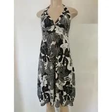 Vestido verão, frente única estampado. Veste 38/40.