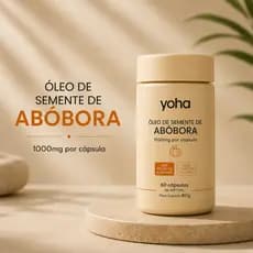 Óleo De Semente De Abóbora 1000mg 60 Cápsulas Ômega 6 E 9 Antioxidante Natural Yoha Camila Loures