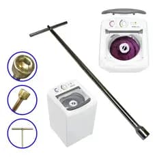 Chave T 10mm Longa 62cm para Agitador Electrolux