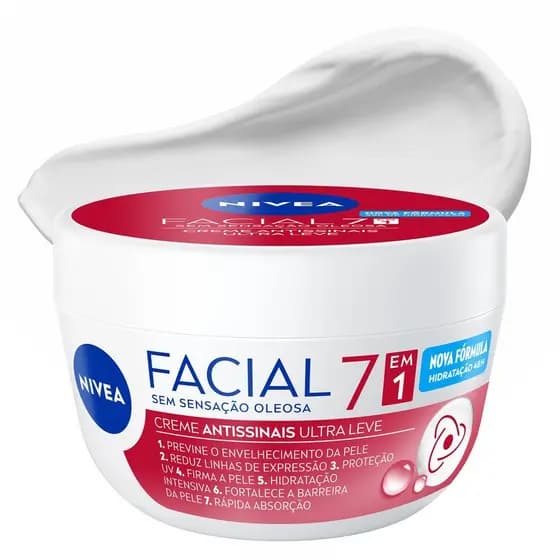 Creme Facial Nivea 7 em 1 Antissinais 100g
