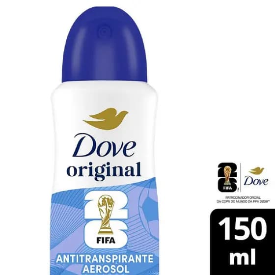 Desodorante Antitranspirante Aerosol Original 48h Dove 150ml