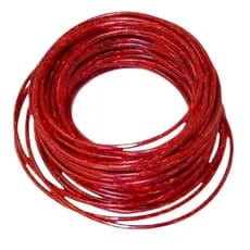 Kit Rolo 5M Conduite Holográfico Vermelho 5mm Bicicleta