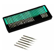 Kit 30 Brocas Lixadeira Unha Eletrica Manicure Profissional