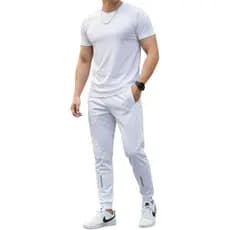 Kit Masculino Básico Para o Fim do Ano - Camisa e Calça - Conjunto Todo Branco - Promoção!