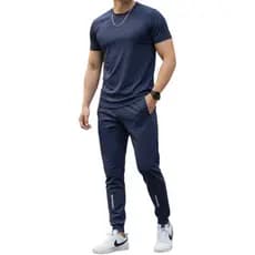 Kit Masculino Camiseta e Bermuda Básicas Lisas - Conjunto Azul Marinho - Branco - Cinza - Preto - Promoção!