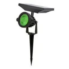 Luminária Solar Jardim Espeto LED IP65 Spot Solar Externo Branco Quente Frio Verde Paisagismo