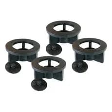 Rechaud Fogareiro de Pedra Sabão 14 cm - kit 04 unidades