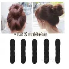 kit 5 Acessórios Para Coque Rápido Magic Bun Coque Rápido de Cabelo