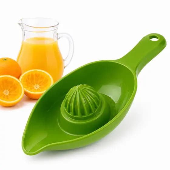 Espremedor de Frutas Profissional 28cm Manual Cabo Resistente | Jarra de Suco Rápido para Limão e Laranja
