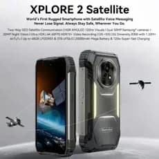 Smartphone Blackview XPLORE 2 – 256GB, 12GB RAM – NFC Satellite – Dual SIM – Tela 6.73" – 50MP + 50MP
