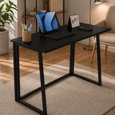 Escrivaninha Articulada Dobrável / Fixa Estilo Industrial Escritório Home Office Computador Notebook Mesa de Estudo