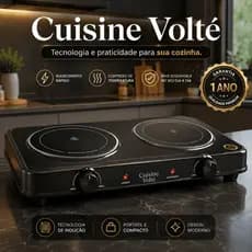 Fogareiro Elétrico por Indução Controle de Temperatura