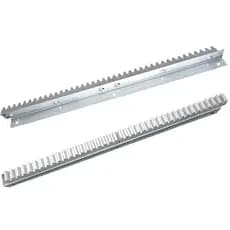 Cremalheira Barra Dentada 50cm Alumínio – Acessório para Motores de Portão Compatível com Diversos Automatizadores