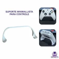 Suporte Console de mesa Minimalista para Controle XBOX - Cor Branco
