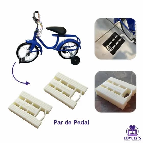 Par De Pedal  Bandeirantes Infantil Para Bicicleta E Triciclo