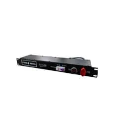 Régua Rack 19 Som 8+1 Tomadas Disjuntor Com Voltimetro 4400w Para Som Profissional e Estúdio