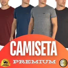 Camisa Masculina Fit Camiseta Manga Curta Masculino Treino Academia Blusa Corrida Proteção UV