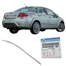 Friso Porta-Malas Cromado Esq Linea 09/16 Mopar Original 100194592