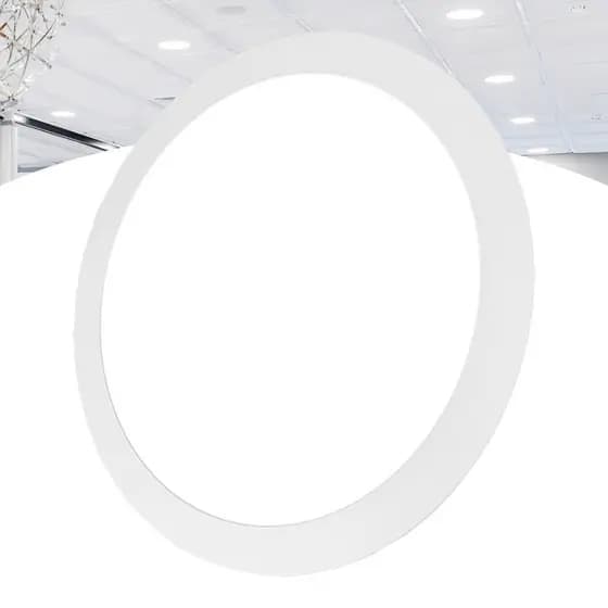 Painel Led 18W - 25W Redondo Embutir  Plafon Branco Frio Bivolt Luminária