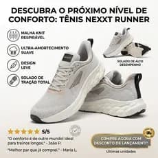 Tenis Masculino Esportivo do 38 ao 43 - NEXXT- Solado Alto Caminhada Dia a Dia