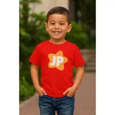 Camiseta Maria Clara E Jp Show Blusa Youtuber Jogos Estrela Festa Presente Juvenil Crianças Unissex Passeio Infantil
