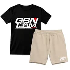 Kit Camisa + Short de Moletom GBN 13Am Infantil/Juvenil Casual Caminhineiro 100% Algodão Otima Qualidade Envio Imediato