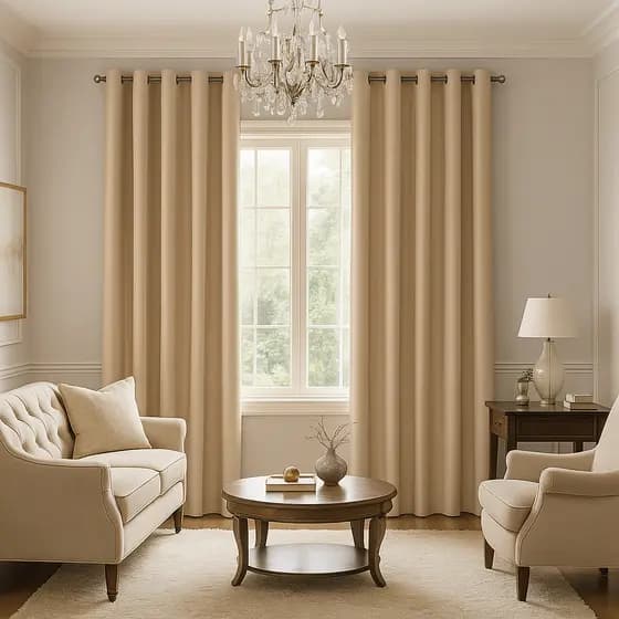 Cortina Blackout 4,00X2,80 Em Tecido Grosso Luxuoso Para Quarto Ou Sala