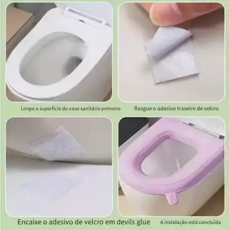 Capa Proteção Sanitário – À Prova D'água, Acessório de Banheiro