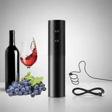 Abridor Saca-Rolhas  Elétrico Automático Recarregável USB Para Bar Doméstico