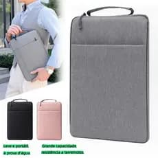 Bolsa Capa para Notebook MacBook Air 14/16 Polegadas Resistente Bolsa de Mão Organizadora para Negócios