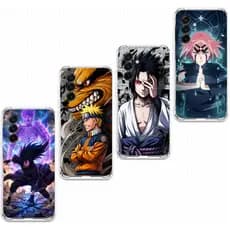 Capa Capinha Compatível com Samsung A05, A05S, A06, A07, A14, A15, A16, A17, Case TPU, Anime Naruto