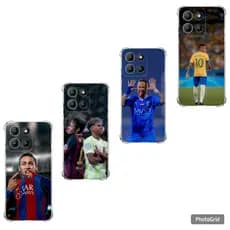 Capa Capinha Moto G15, G75 e G86 Case TPU, Futebol Neymar Jr Ney Motorola