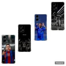 Capa Capinha Moto G04, G05, G06, G10, G14, G24, G30 e G35 Case TPU, Futebol Neymar Jr Ney Motorola