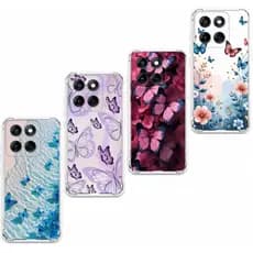 Capa Capinha Compatível com Motorola Edge 70 e Edge 70 Fusion, Case TPU, Borboleta Butterfly