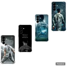 Capa Capinha Samsung A05, A05S, A06, A15, A16, A36 e A56 Case TPU, Futebol Cristiano Ronaldo CR7