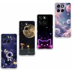 Capa Capinha Compatível com Motorola Moto Edge 70 e Edge 70 Fusion Case TPU, Cute Desenhos Fofos