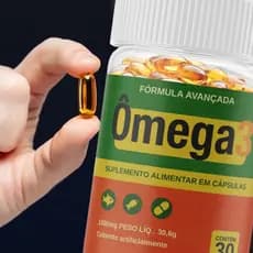 Ômega 3 DHA + EPA Óleo de Peixe Fórmula Premium