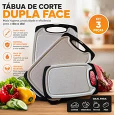 Tabua Multiuso De Corte Polipropileno Bege Profissional Resistente