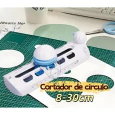 Cortador de Círculos Cortador Profissional para Círculos e Formas Redondas - 360° Giratório