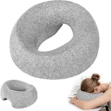 Travesseiro Espuma Memória Ergonômico Apoio Rosto Cabeça Massagem Salão de Beleza