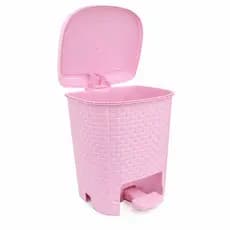 Lixeira Rattan Quarto Infantil Moderna Menino e menina  6 Litros Resistente Cores Novas