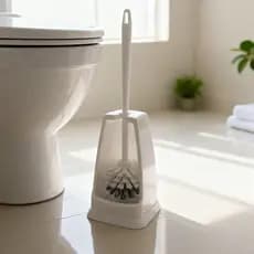 Escova Para Limpeza De Vaso Sanitário Privada Com Suporte Escovinha