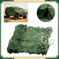 Rede de camuflagem para selva 2x1m Rede de proteção solar para exterior Tenda exterior e rede decorativa para vedação