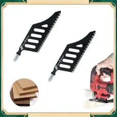 kit 2 lâminas serra tico tico avançada marcenaria mdf  t142hb