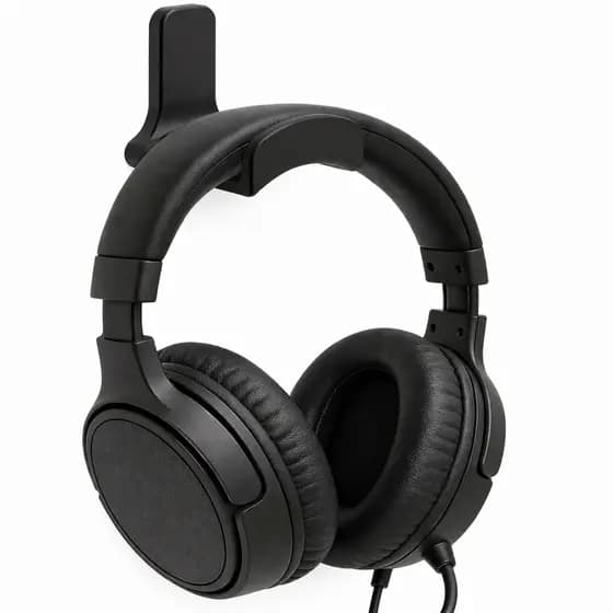 Suporte para Headset Parede, Fone de Ouvido, Headphone, Suporte para Fone Headset sem Fio com Fio