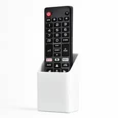 Suporte para Controle Remoto TV e Ar Condicionado de Parede Universal, Organizador 3M Sem Furo,