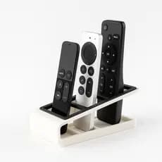 Suporte Organizador de Controles Remotos de Mesa 3 Compartimentos Suporte Universal Porta Controle