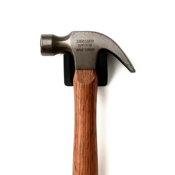 Suporte de Parede Anti-Queda para Martelos, Ferramentas, 1kg, Gancho, Organizador de Parede